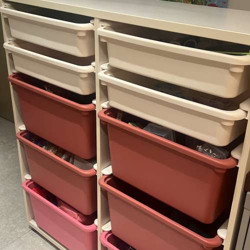 iloom Eddi Kids 950W 三層儲物櫃連膠箱