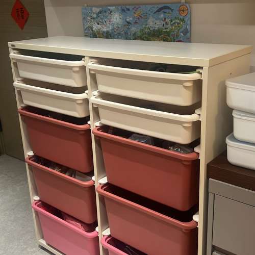 iloom Eddi Kids 950W 三層儲物櫃連膠箱