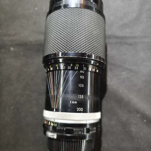 nikon 80-200/4.5 AUTO Nikkor c zoom NAI 尼康 80mm 200mm 80 200 鏡片嚴重發霉起...