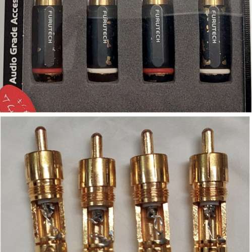 慶祝國慶月-(14) Furutech 古河 RCA 插頭