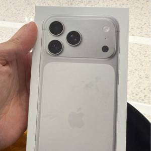iPhone 17 Pro Max 512Gb 銀色 SILVER [ 豐澤全新]一齊豐澤取貨