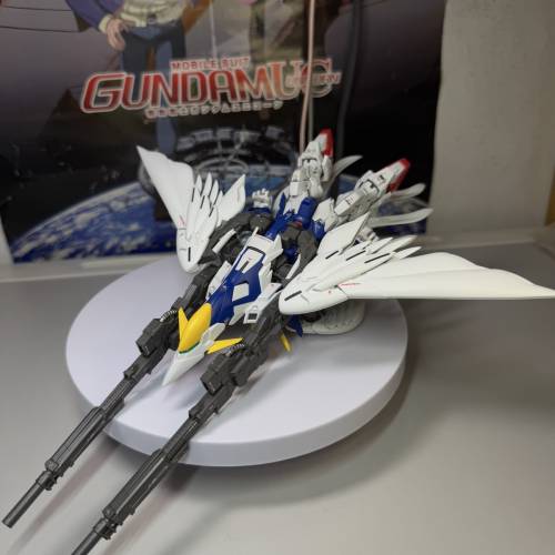 MGSD 無比例  機動戰士高達 新機動戰記高達W 戰敗者的榮光 飛翼高達零式EW 已砌 素...