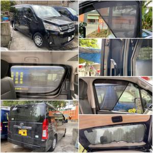 HIACE 300 全車磁石濾光窗網太陽擋