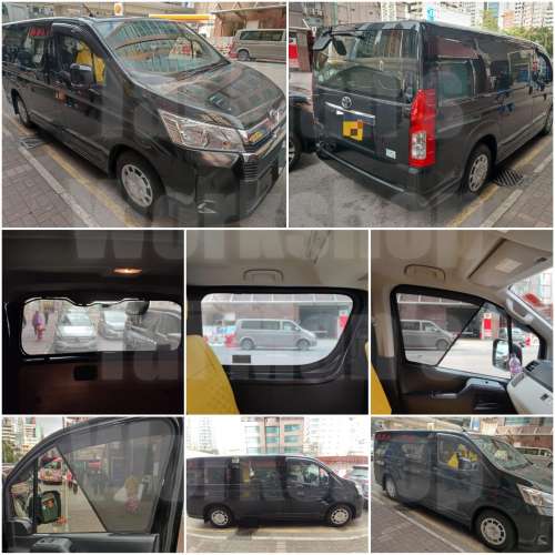 TOYOTA HIACE 全車磁石濾光窗網太陽擋