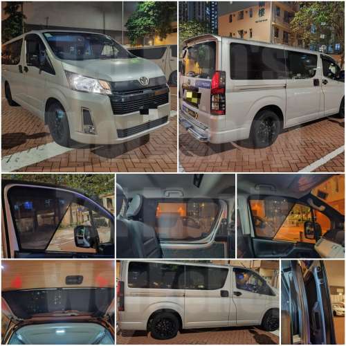 300 HIACE 全車磁石濾光窗網太陽擋