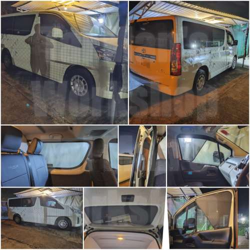 300 HIACE 全車磁石濾光窗網太陽擋