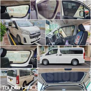 200 300 HIACE 全車磁石濾光窗網太陽擋