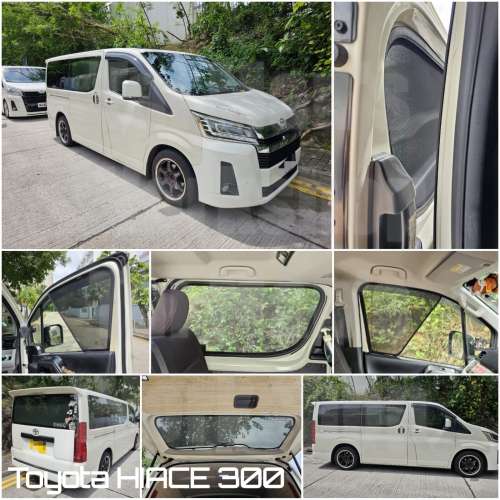 200 300 HIACE 全車磁石濾光窗網太陽擋
