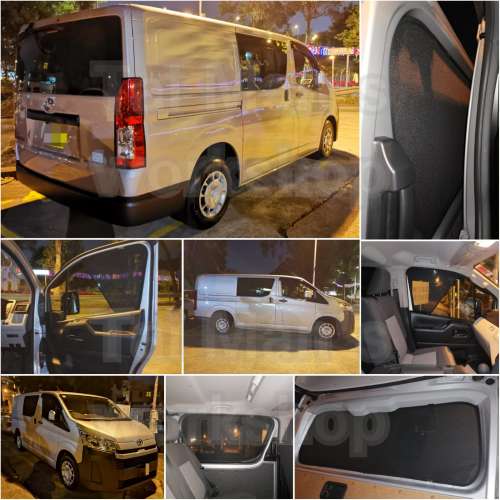 200 300 HIACE 全車磁石濾光窗網太陽擋