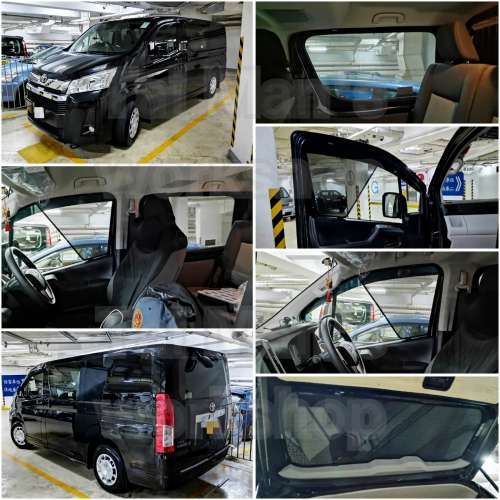 200 300 HIACE 全車磁石濾光窗網太陽擋