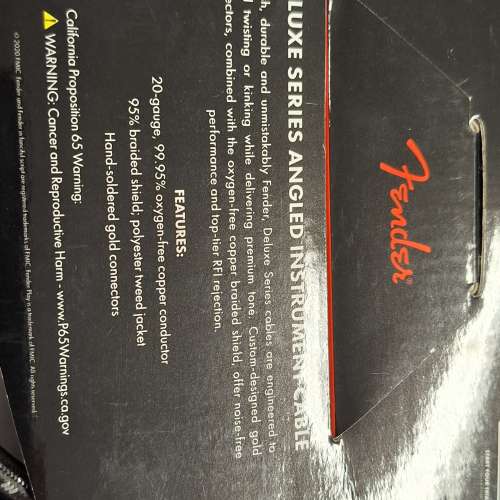 fender cable 請開價