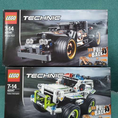 LEGO 積木回力車 (可以合體)