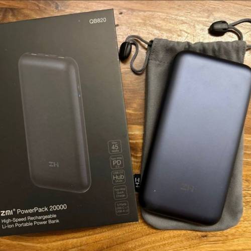 小米 紫米 ZMI PowerPack 20000 mah 行動電源 充電寶 尿袋 powerbank power bank