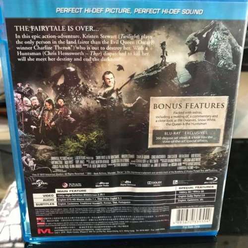 白雪公主與獵人(BLU RAY DISC) 中. 英文字幕