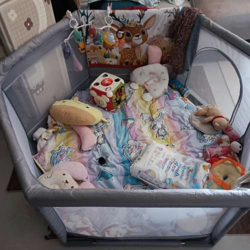 嬰兒安全圍欄 baby playpen 嬰兒遊戲圍欄 6邊形 165cm*165cm