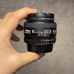 Nikon AF Nikkor 50mm F1.4D 50.4 D