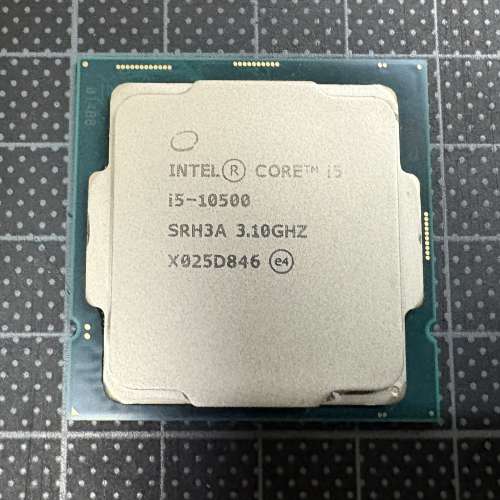(100% WORK) Intel® Core™ i5-10500 CPU(不連散熱扇)