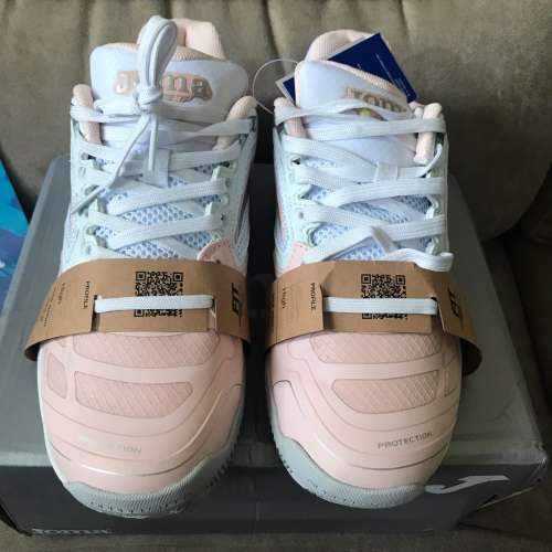 👟 JOMA Tennis Shoes EU37 US5 T.Set Lady 2313 Pink White NEW 全新 網球鞋 🎾