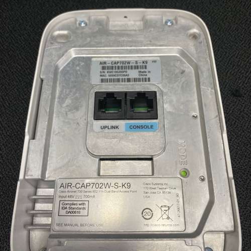 Cisco AIR-CAP702W-S-K9 AP