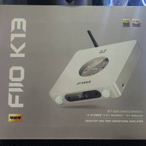 FiiO K13 R2R 全平衡枱式解碼耳擴(銀色)