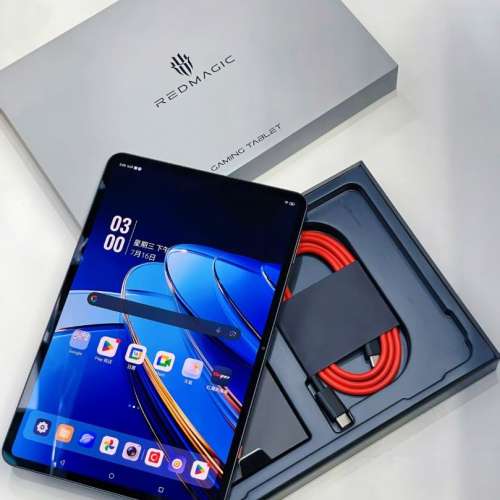 全新國際版 Redmagic Astra Gaming Tablet 16+512GB 國行 紅魔電競平板 3 Pro