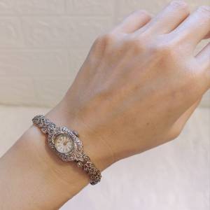 Vintage Swiss made「HESE」21Jewels😍#上鏈腕錶Manual Winding 13*20mm. ⌚ #925 ...