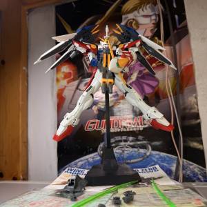 MG 1:100 機動戰士高達 新機動戰記高達W 戰敗者的榮光 飛翼高達零式原型機EW 已砌 ...