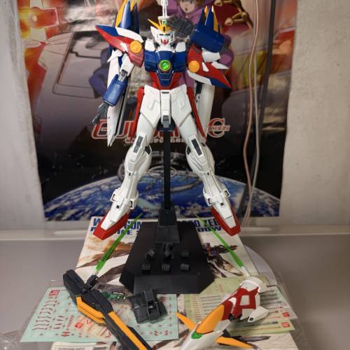 MG 1:100 機動戰士高達 新機動戰記高達W 戰敗者的榮光 飛翼高達零式原型機EW 已砌 ...