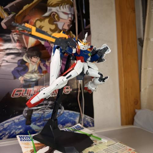 MG 1:100 機動戰士高達 新機動戰記高達W 戰敗者的榮光 飛翼高達零式原型機EW 已砌 ...