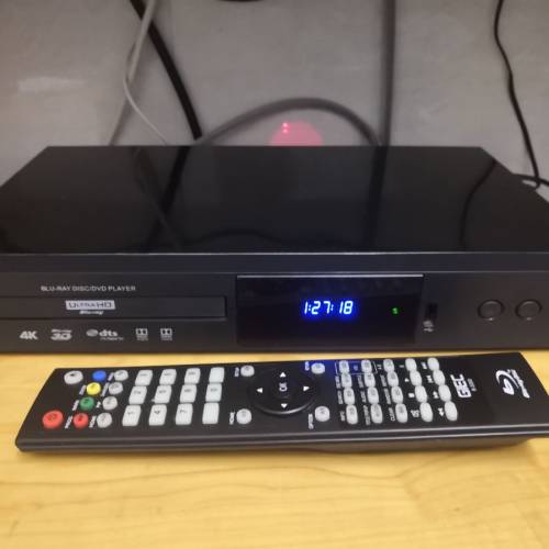 GIEC BDP-G5300增強版4K藍光機連3.5寸4TB硬碟機(90%新100%全正常,靚仔小用)