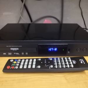 GIEC BDP-G5300增強版4K藍光機連3.5寸4TB硬碟機(90%新100%全正常,靚仔小用)