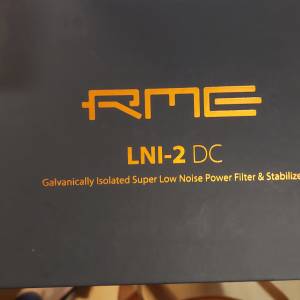 RME LNI-2 DC Power Filter & ADI-2 DAC FS