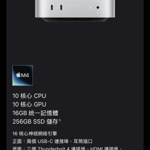 99% new Apple IMac mini M4