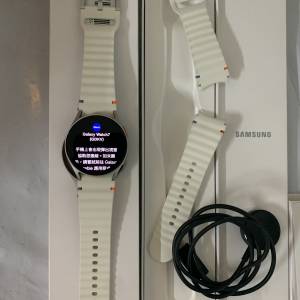 99%New Samsung Galaxy Watch 7 40mm Bluetooth L300 Cream (另送一套錶帶)