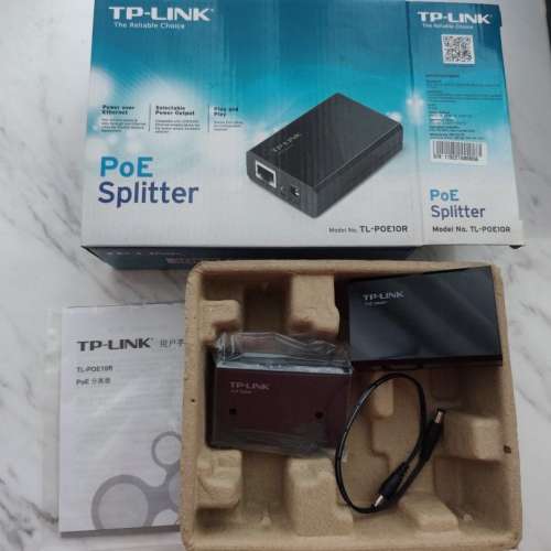 TP-Link PoE Splitter + POE Injector