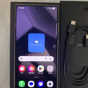 99%New Samsung Galaxy S24 Ultra S928B 256GB (12GB RAM) Gray (no sPen)