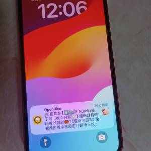 Apple iPhone 13 紅色 256GB電池88%