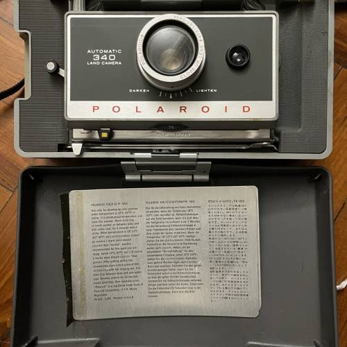 即影即有寶麗來Polaroid 340 懷舊風琴相機
