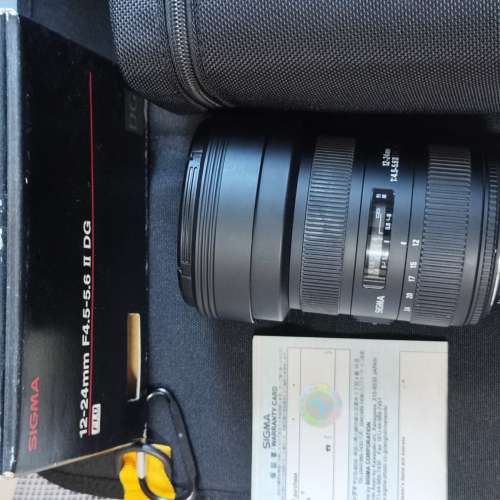 Sigma 12-24mm F4.5-5.6 II DG 鏡頭 (Nikon F mount) Full Frame鏡