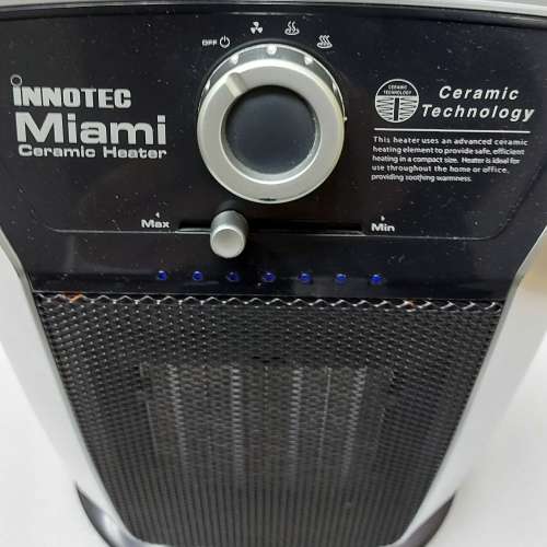 Innotec ceramic fan heater 陶瓷暖風機 2000W