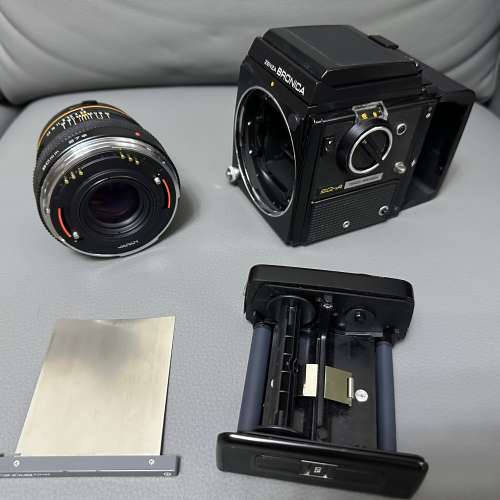 Bronica SQ-A 中片幅， 菲林相機  + Zenzanon-S 80mm 鏡頭