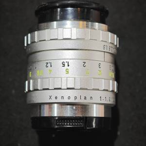 Schneider kreuznach xenoplan 25/1.9 C 電影鏡頭 25mm 25 施耐德  C mount 可轉 N...