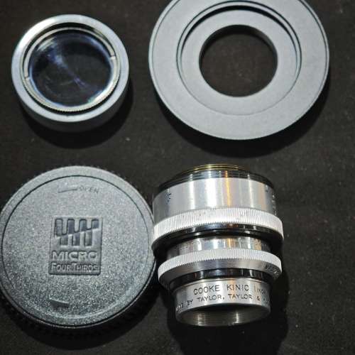 cook 庫克 KINIC 25/1.5 25 1.5 25mm 電影頭 帶c口轉 m43 OLYMPUS Panasonic FUJIF...