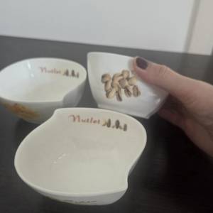 零食小碟子三隻