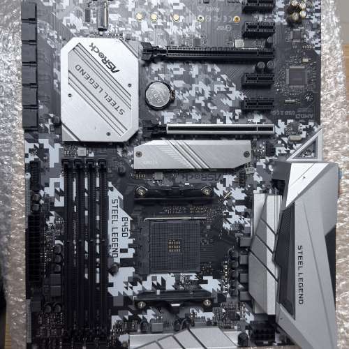 二手 ASROCK B450 STEEL LEGEND B450 DDR4 AM4 ATX MB
