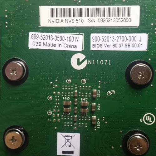 丽台NVIDIA NVS 510 Display 80% New