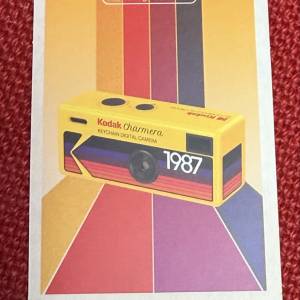 全盒Kodak 柯達Charmera 迷你相機 (黃色）