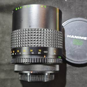 Makinon 400/6.7 美津濃 400mm 反射鏡 400  折返鏡頭 MC macro reflex Japan for c...