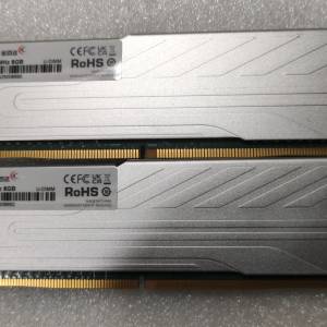 Desktop Ram king bank technology 8Gx2 共16GB DDR4 2666