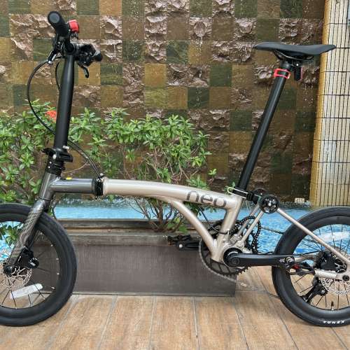 2025 新款 JAVA NEO 9速 碟剎349鋁合金折叠車 （三折叠小布 國布 ）送前後蛙燈叮叮